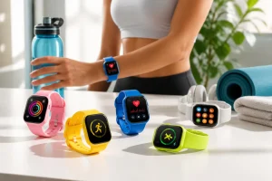 Montres connectees colorees pour le sport