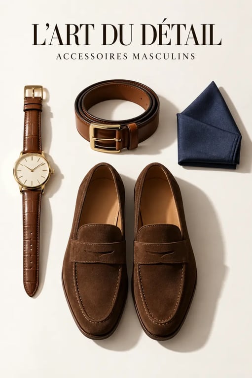 Comment accorder ses accessoires de mode avec une montre élégante en cuir cognac pour un style casual chic