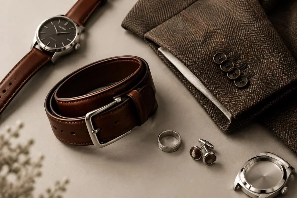 Montre et accessoires : le cuir avant le métal